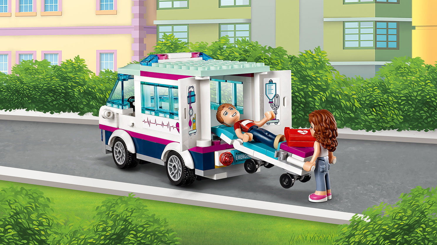 Конструктор Lego Friends. Клиника Хартлейк-Сити  