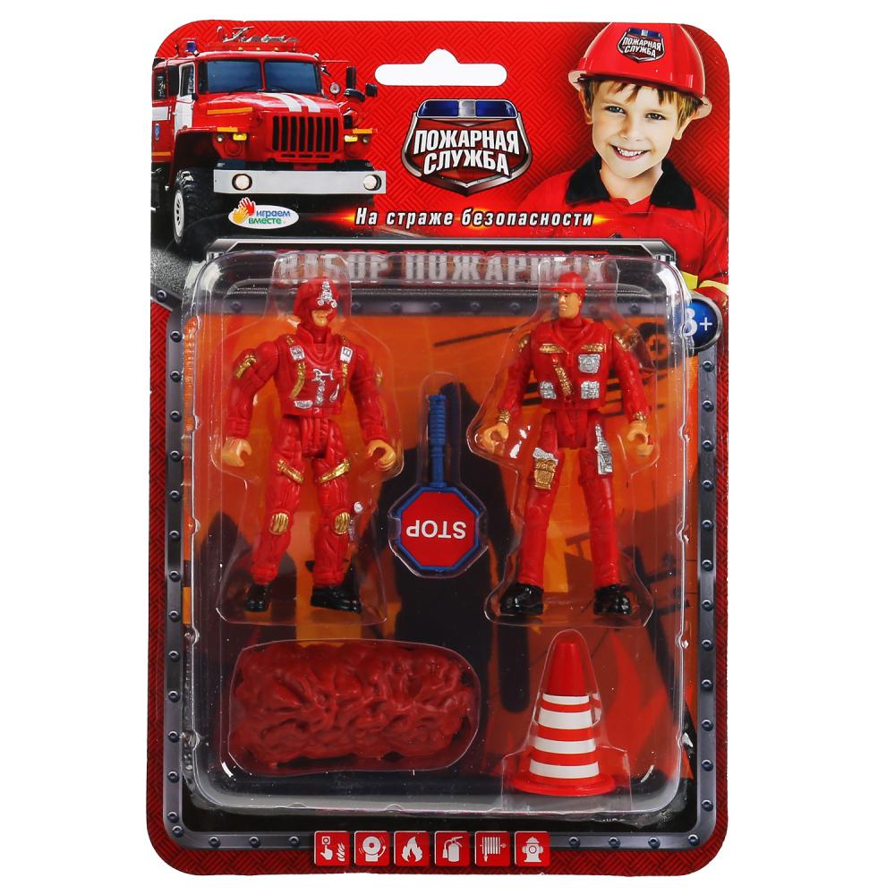 Набор Пожарные: солдатики с аксессуарами  
