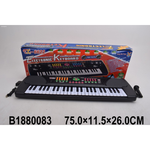

Синтезатор 220v с микрофоном TX-6622-D