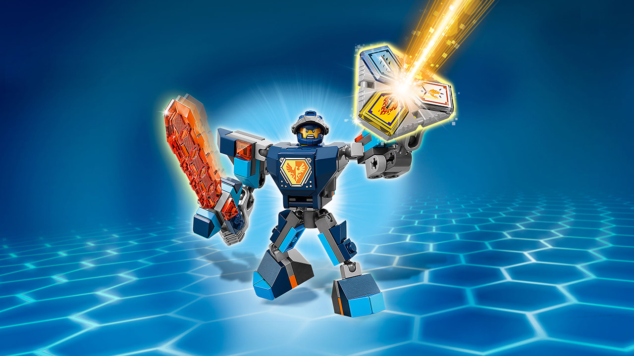 Lego Nexo Knights. Боевые доспехи Клэя  