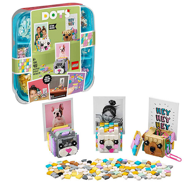 

Конструктор из серии Lego Dots - Подставки для фото Животные