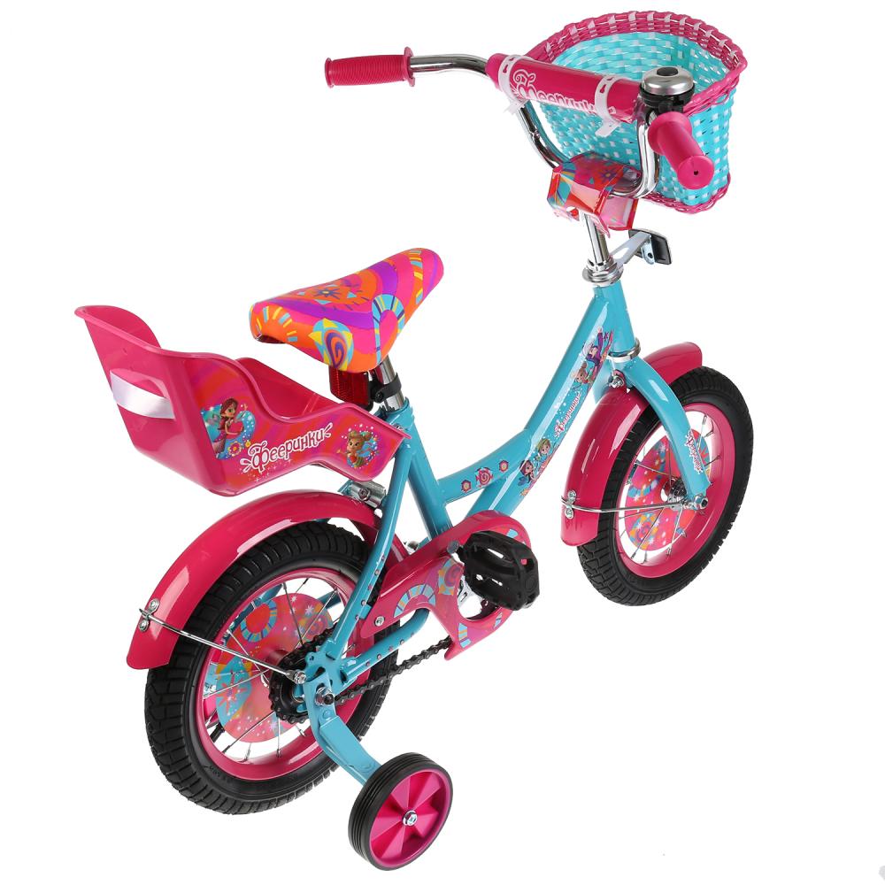 Детский велосипед 12" - Фееринки, А-тип, розовый  