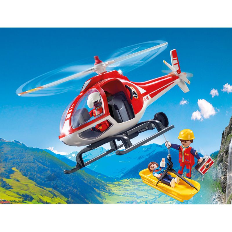 

Playmobil. Горноспасательная: Вертолет горноспасателей