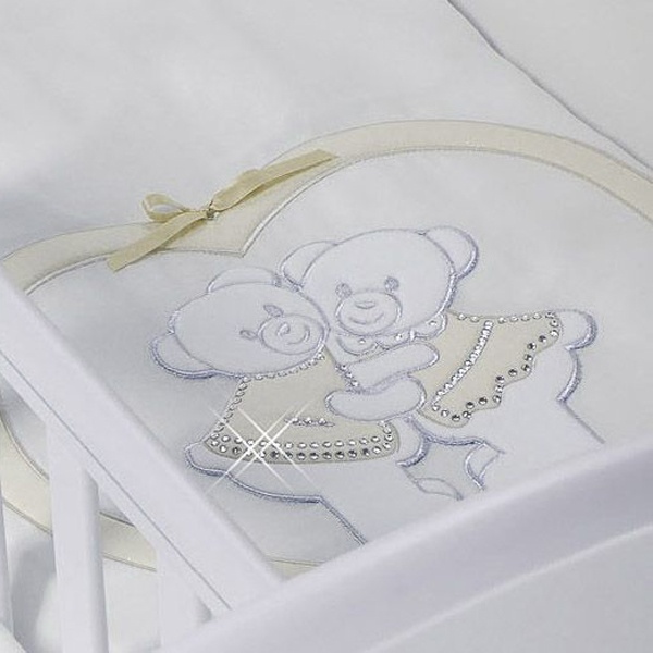 

Набор в люльку для близнецов - Baby Beddings Culla Gemell, avorio