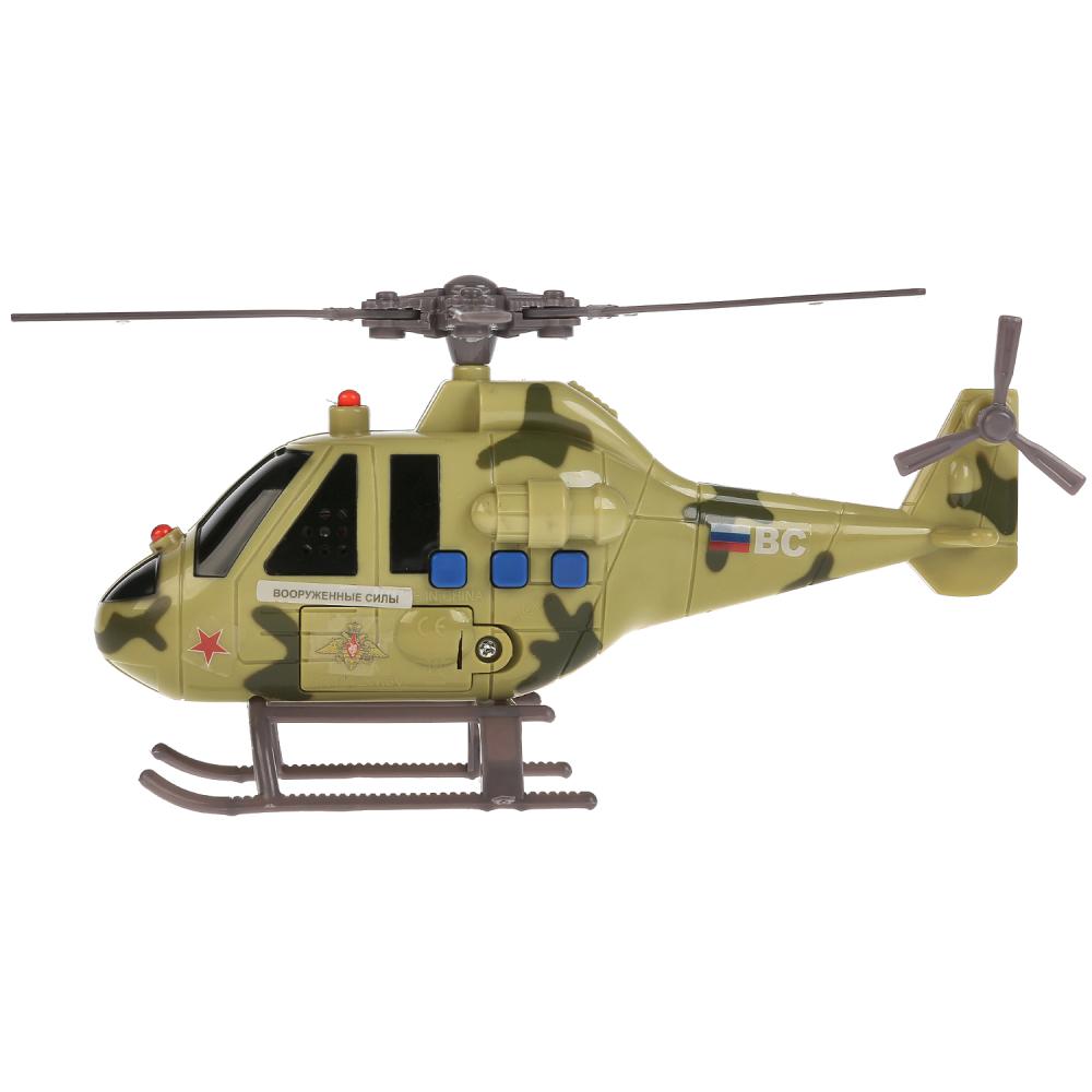 Вертолет военный, 19 см, свет и звук, подвижные элементы  