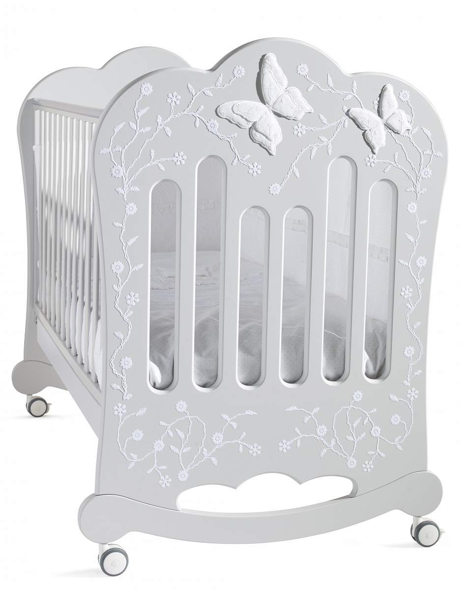 

Детская кроватка Feretti Charme GRIGIO/ CHIACCO- ICE GRAY