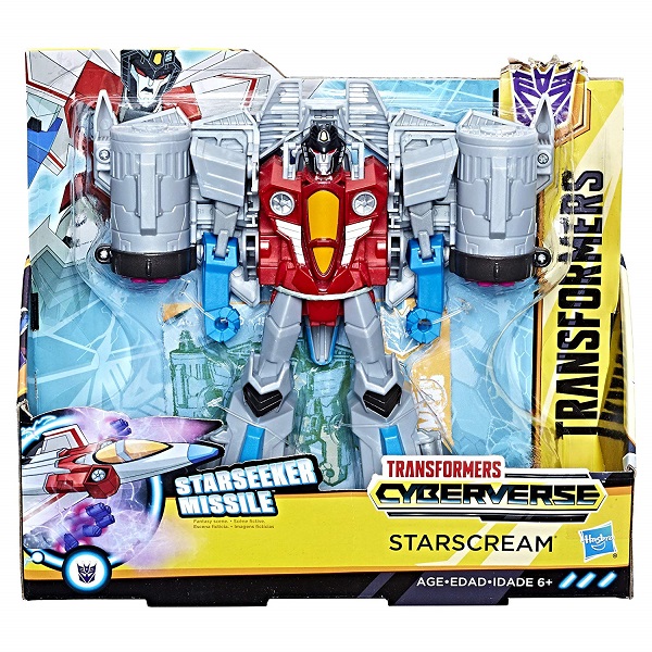 Трансформер Starscream, класс Ultra, серия Transformers Cyberverse Трансформеры-Кибервселенная  