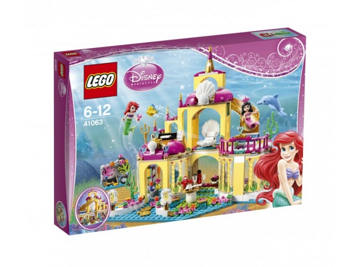 Lego Disney Princesses. Подводный дворец Ариэль  