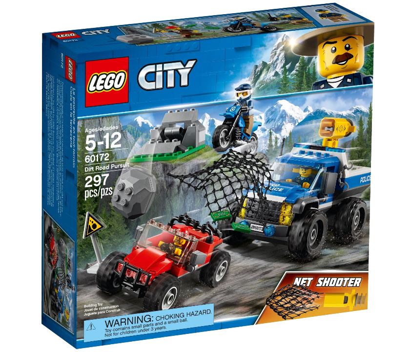 

Конструктор Lego City - Погоня по грунтовой дороге City Police