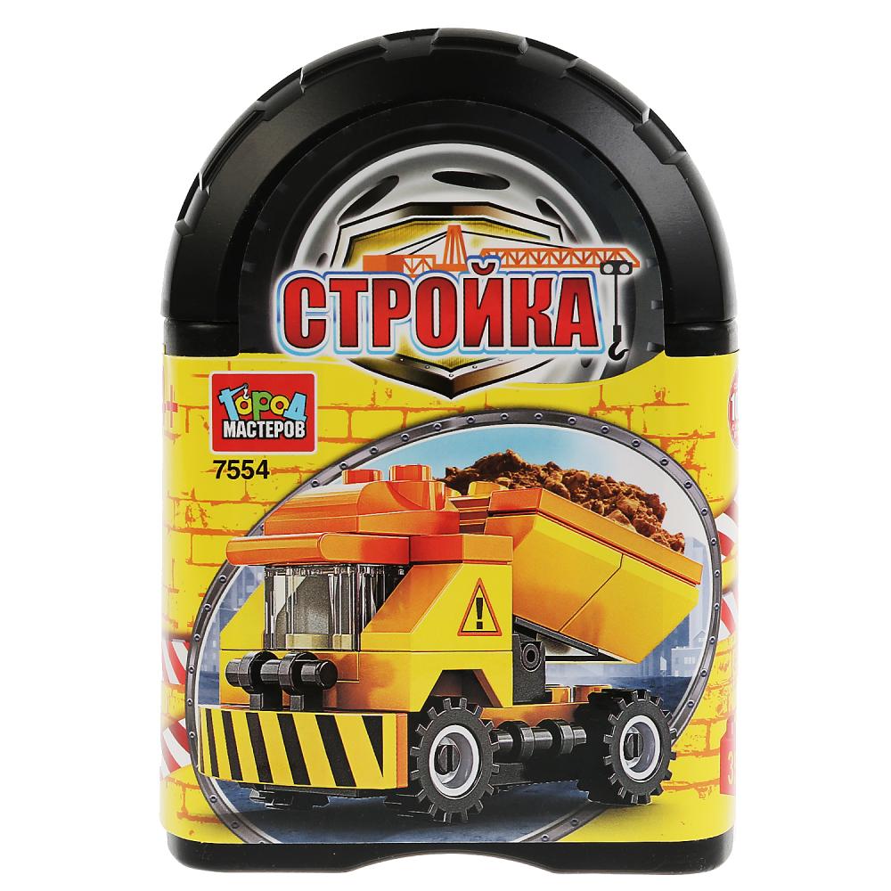 

Конструктор - Стройка: самосвал, 35 деталей в банке