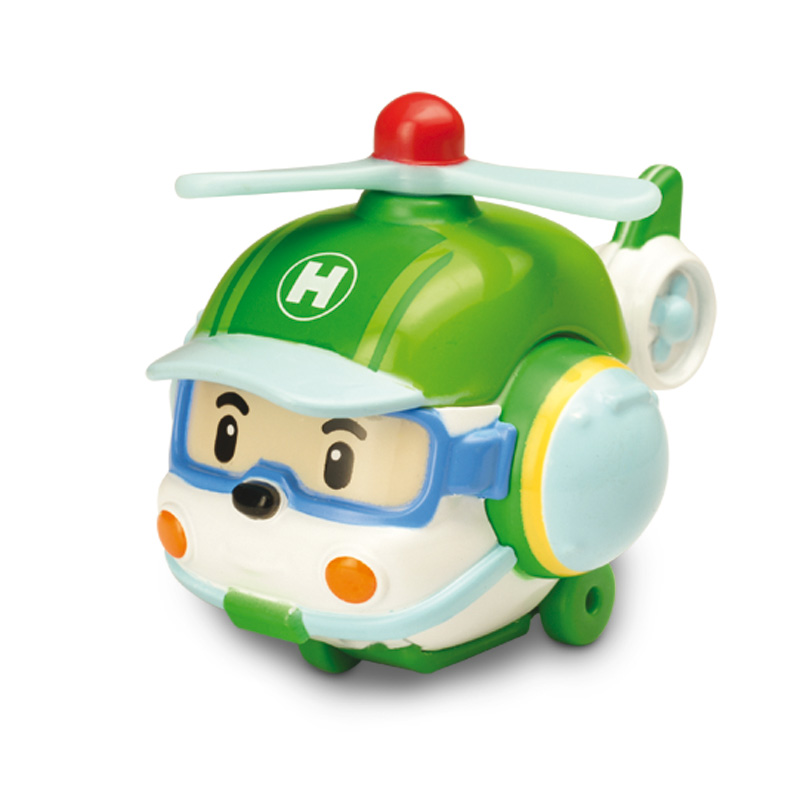 

Poli Robocar. Металлический вертолёт Хэли, 6 см.