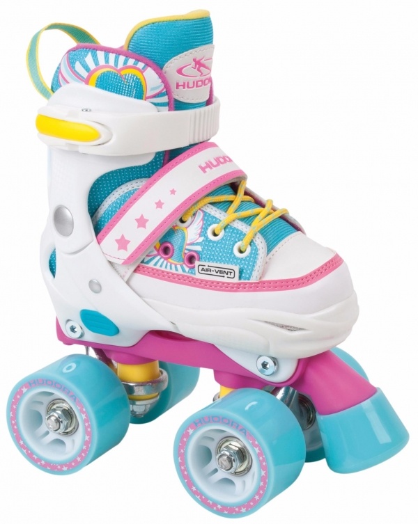 

Ролики Skate Wonders, размер 32-35, цвет – Розовый/Голубой