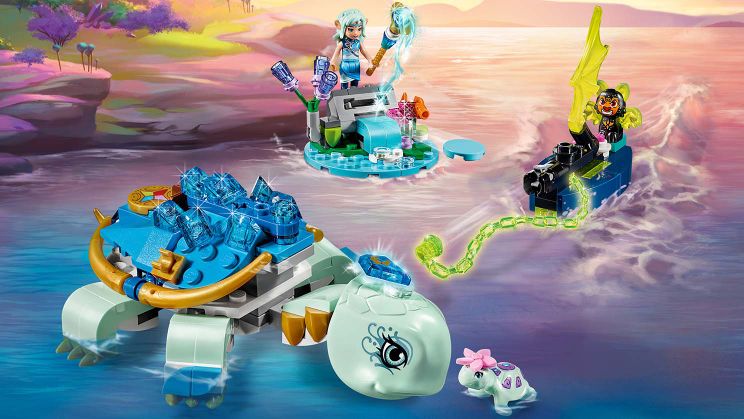 Конструктор Lego Elves - Засада Наиды и водяной черепахи  