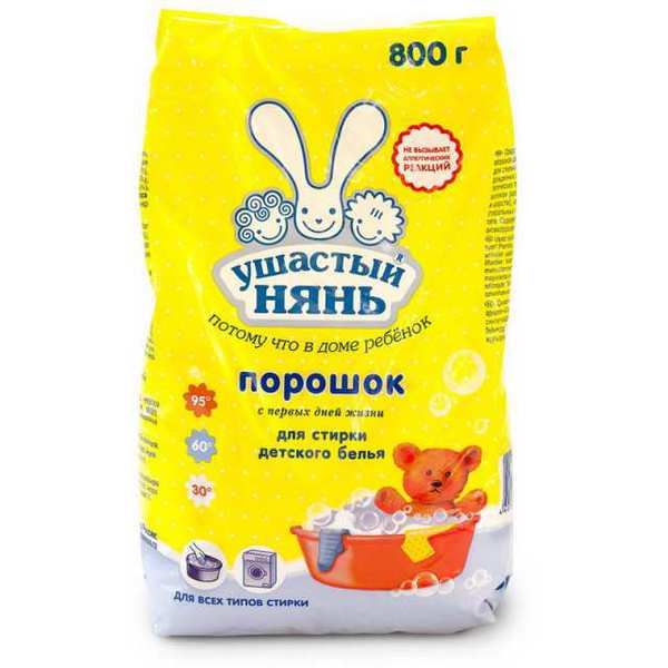 

Стиральный порошок - Ушастый нянь, 800 г