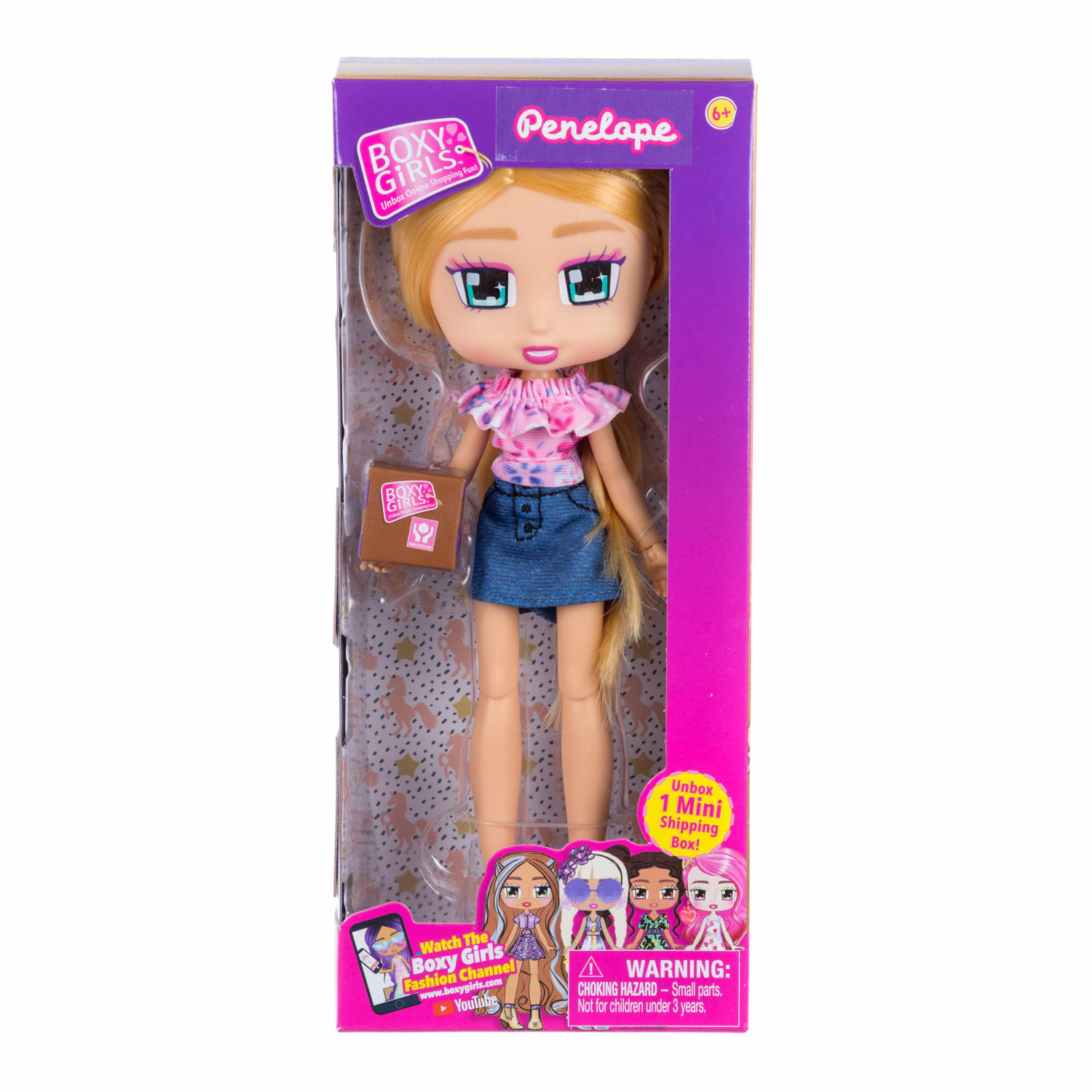 Кукла из серии Boxy Girls - Penelope 20 см. с аксессуаром в 1 коробочке  