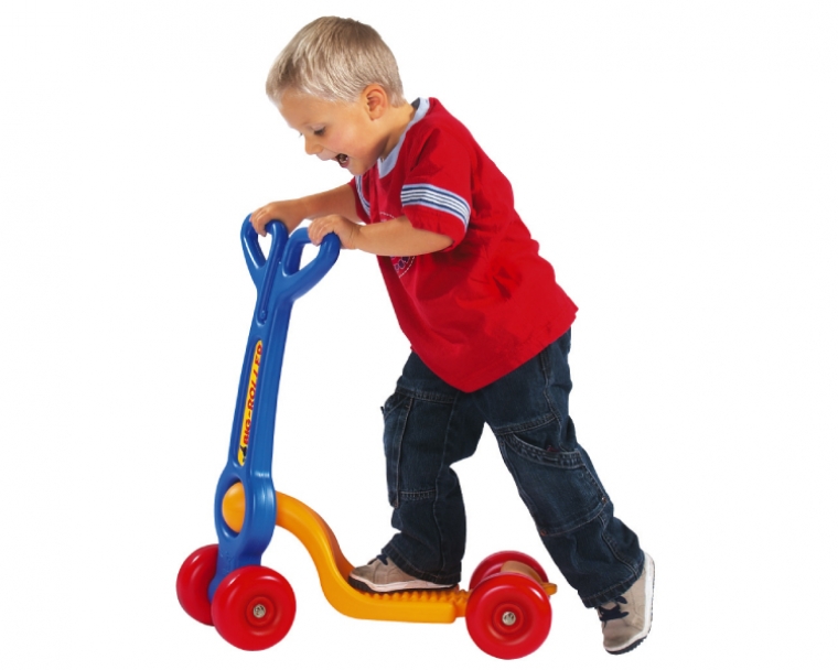 Детский четырёхколёсный скутер  BIG-ROLLER   