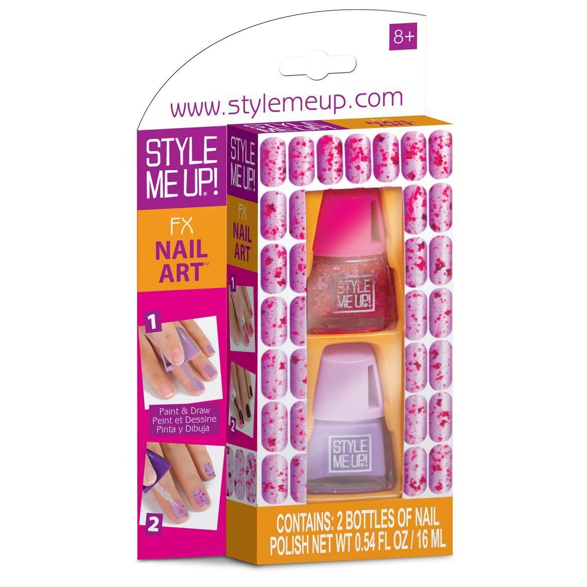 

Набор Style Me Up - Ослепительный маникюр, сиреневая фуксия