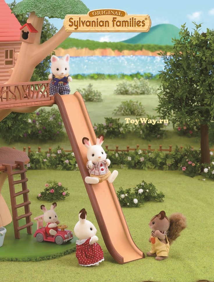 Дерево-дом для Sylvanian Families  