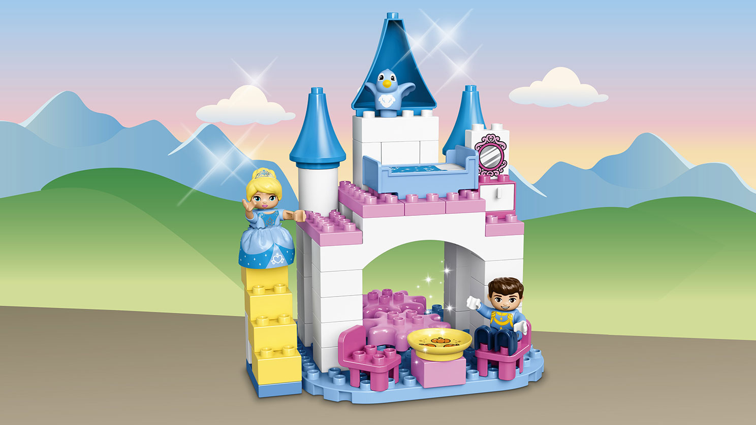 Lego Duplo Princess. Волшебный замок Золушки  