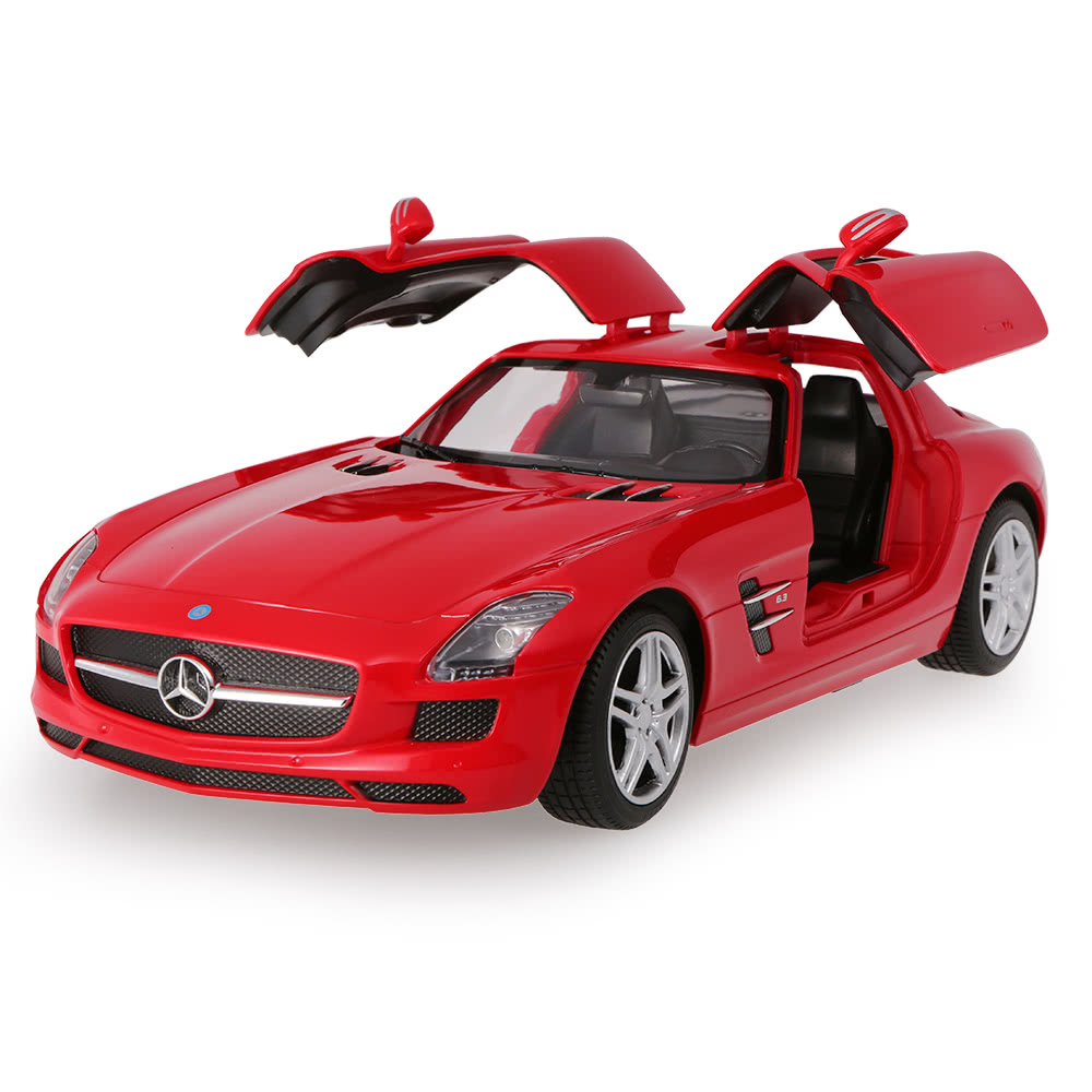 Машина на р/у - Mercedes-Benz SLS AMG, красный, 1:14  