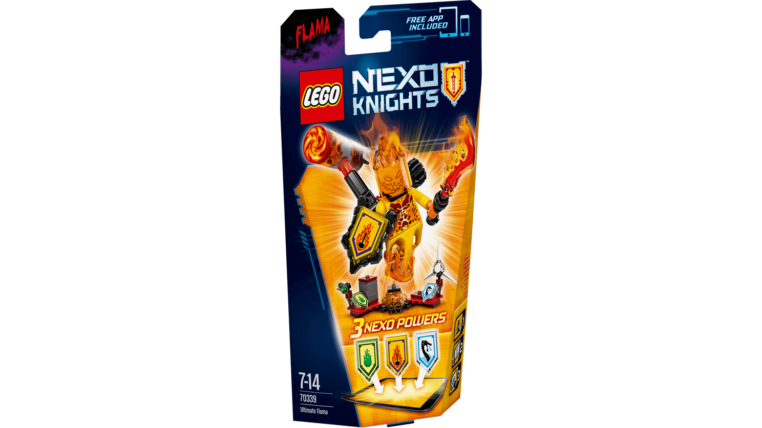 Lego Nexo Knights. Флама — Абсолютная сила  