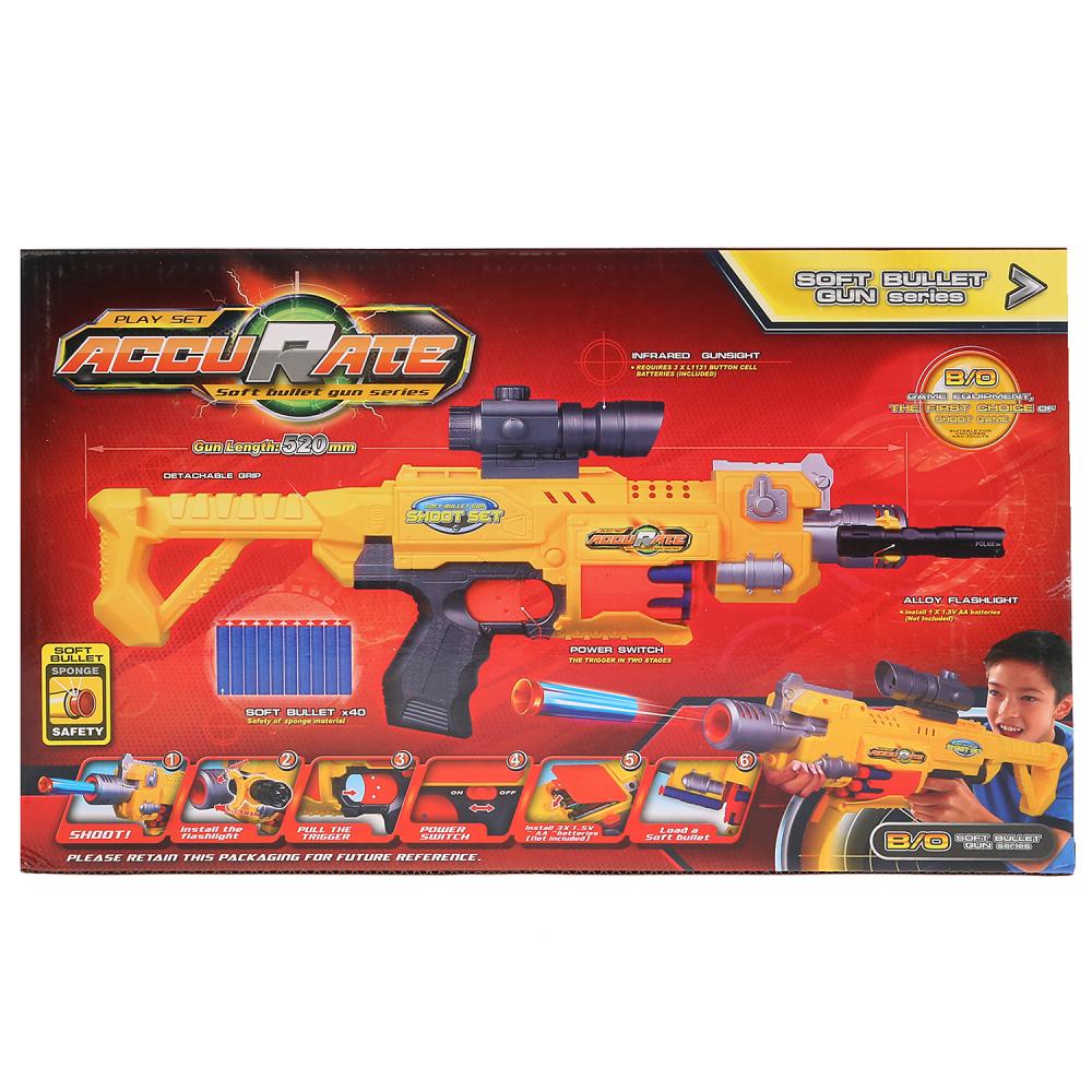 Игрушечный автомат с аккумулятором