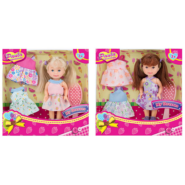 

Игровой набор - Paula. Модница, 2 вида