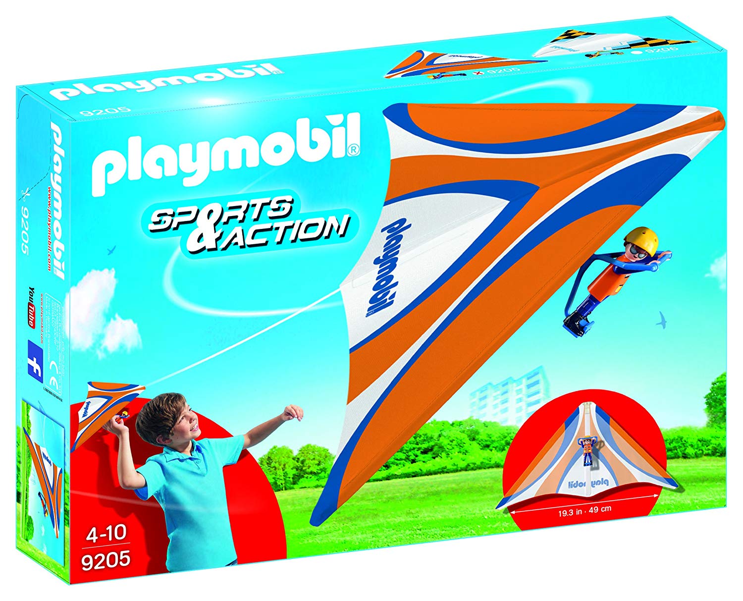 

Игровой набор - Оранжевый дельтаплан
