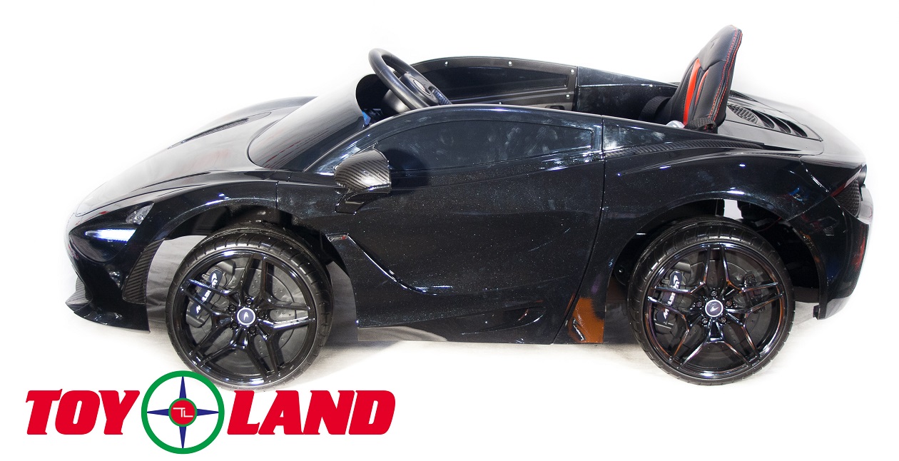 ToyLand Электромобиль Mclaren DKM720S черного цвета 