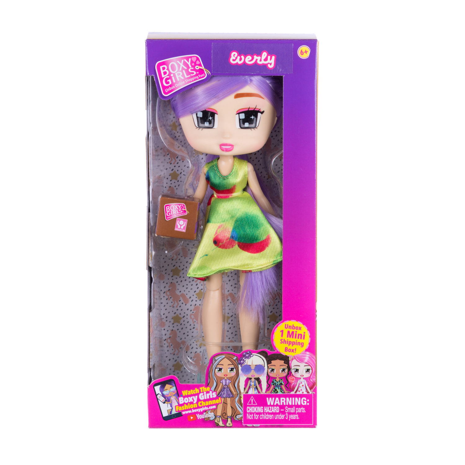 Кукла Boxy Girls – Everly, 20 см. с аксессуаром в 1 коробочке  