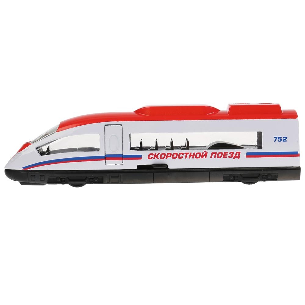 Металлическая  инерционная модель - Скоростной поезд, 15 см  19) 