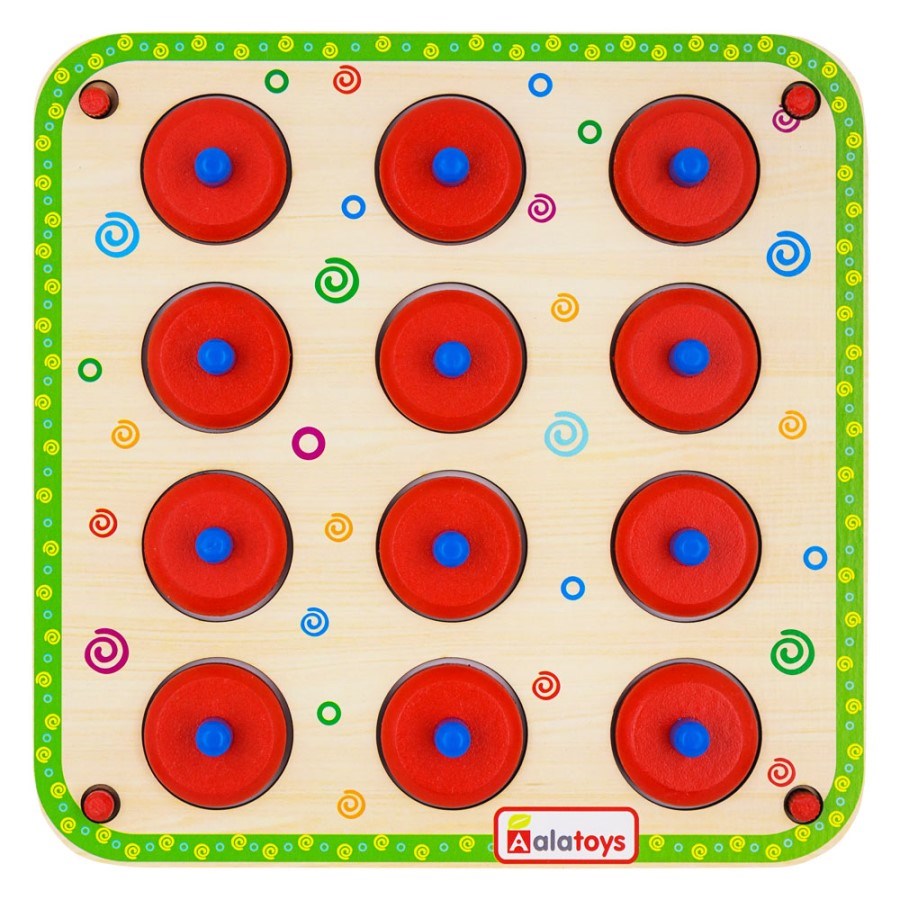 

Настольная игра - Мемори, 6 карточек, 12 ячеек