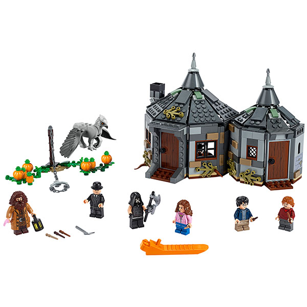 Конструктор Lego Harry Potter - Хижина Хагрида: спасение Клювокрыла  