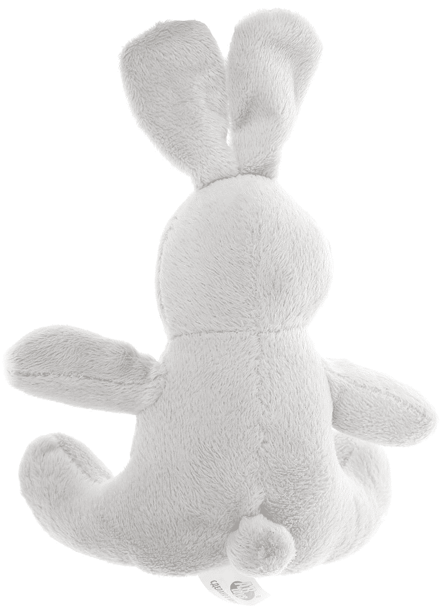 Мягкая игрушка – Зайчик с заплатками, коричневый, 12 см  