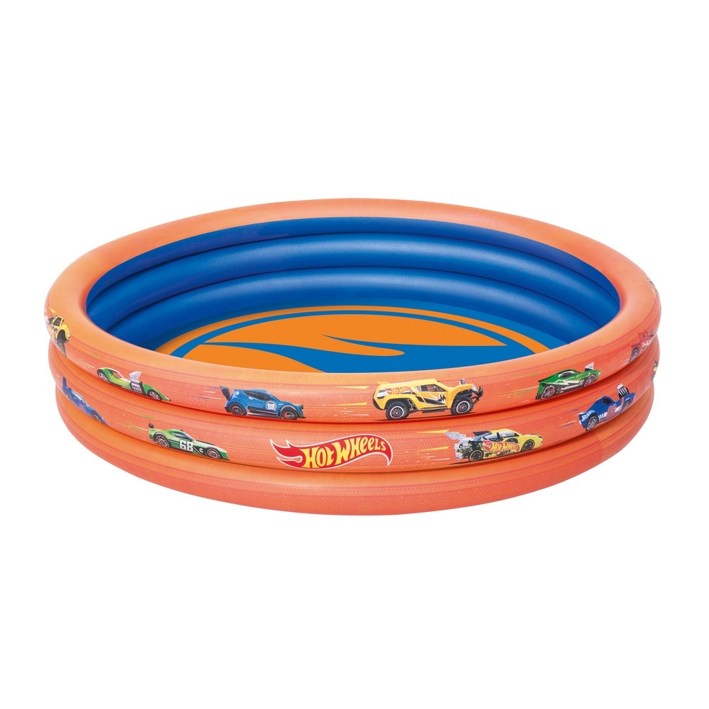 

Надувной бассейн – Hot Wheels, 122 х 25 см, 140 л