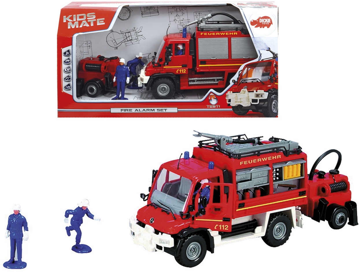 Пожарная машина с фигурками, 34 см.  