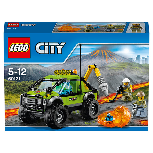 Lego City. Грузовик Исследователей Вулканов  