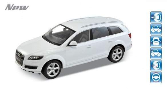 Машинка Welly Audi Q7, масштаб 1:18  