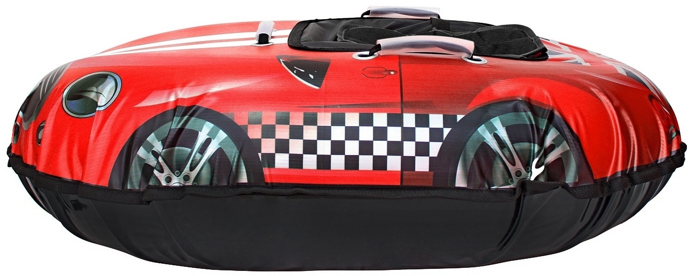Санки надувные Тюбинг Snow auto Mini Cooper, цвет красный  