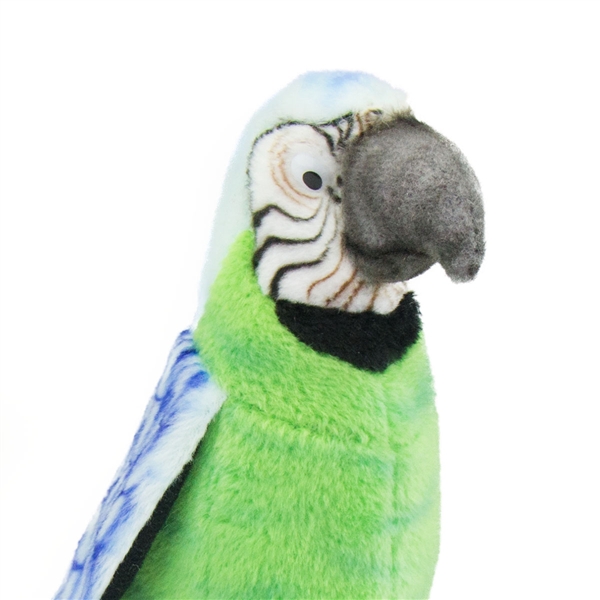Мягкая игрушка – Зеленый попугай, 37 см  