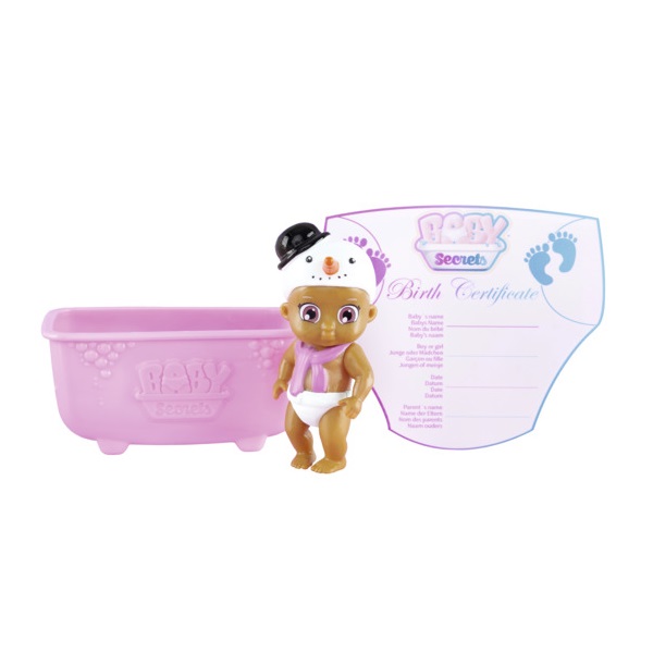 Игровой набор Бэби Секрет - Кукла с ванной, 6 см, 2 волна  