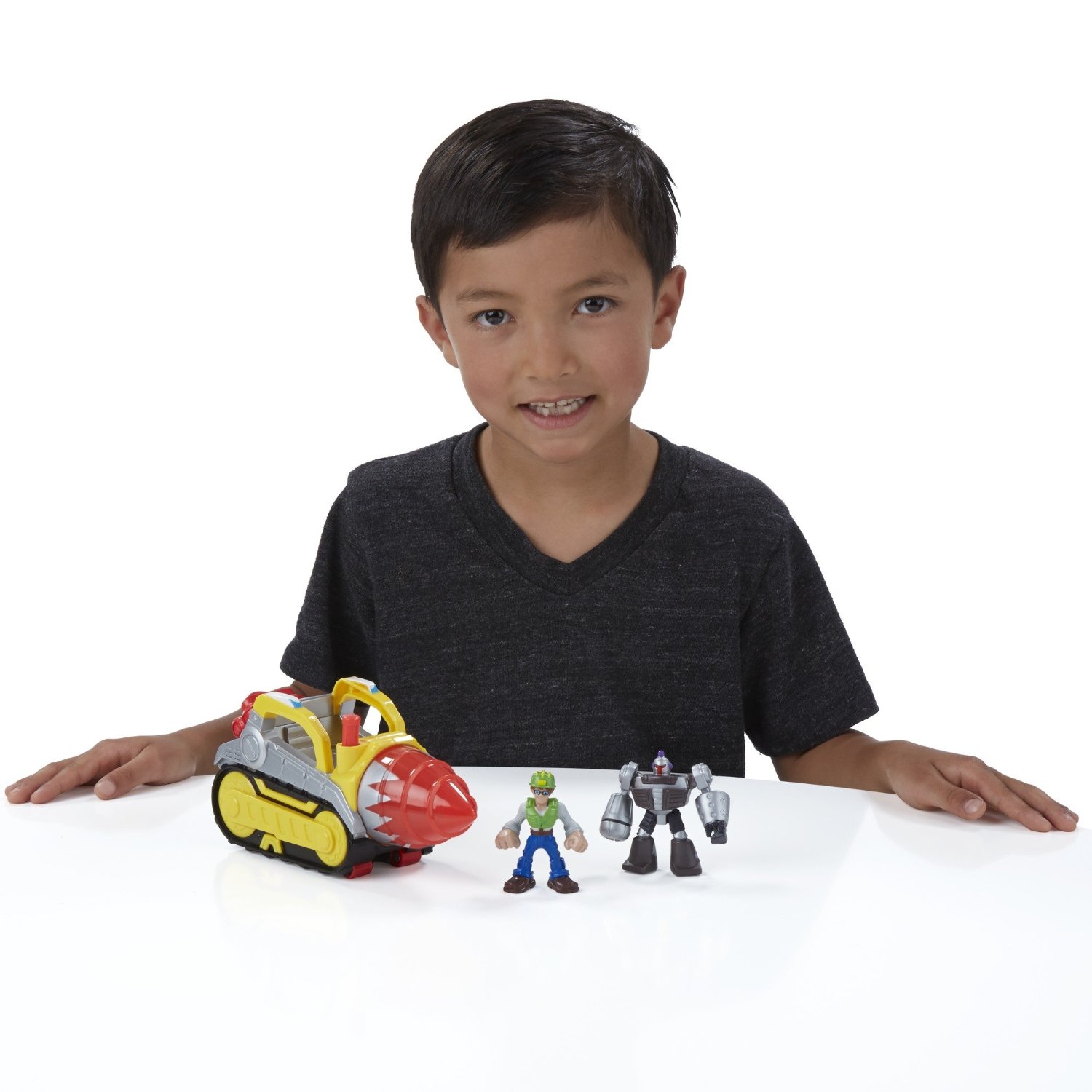 Набор Playskool Heroes - Спасательная буровая машина трансформеров  