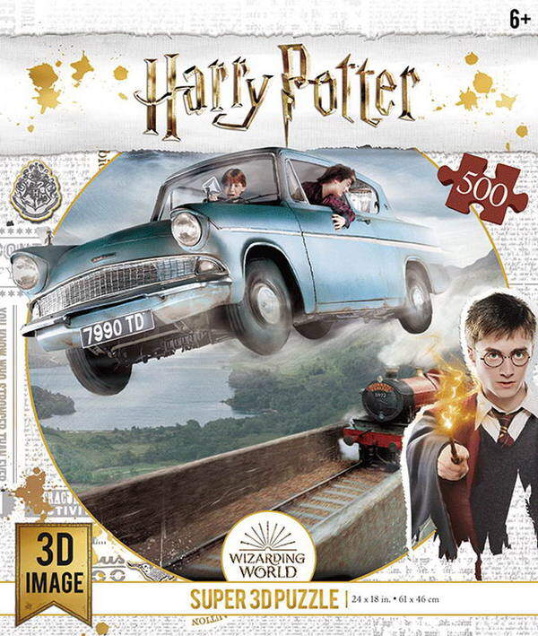 

Пазл 3D Летающая машина, 500 деталей