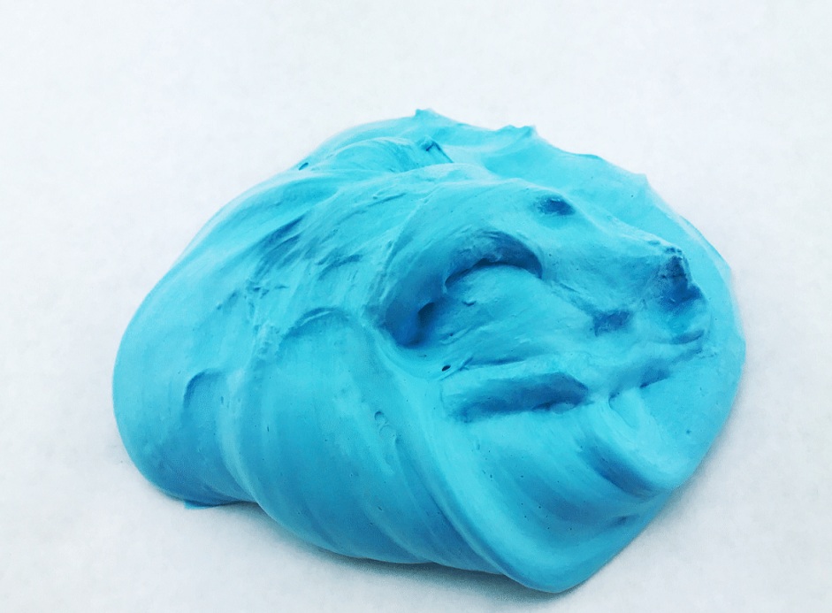 Лизун Slime - Mega Mix, синий и белый, 500 грамм  