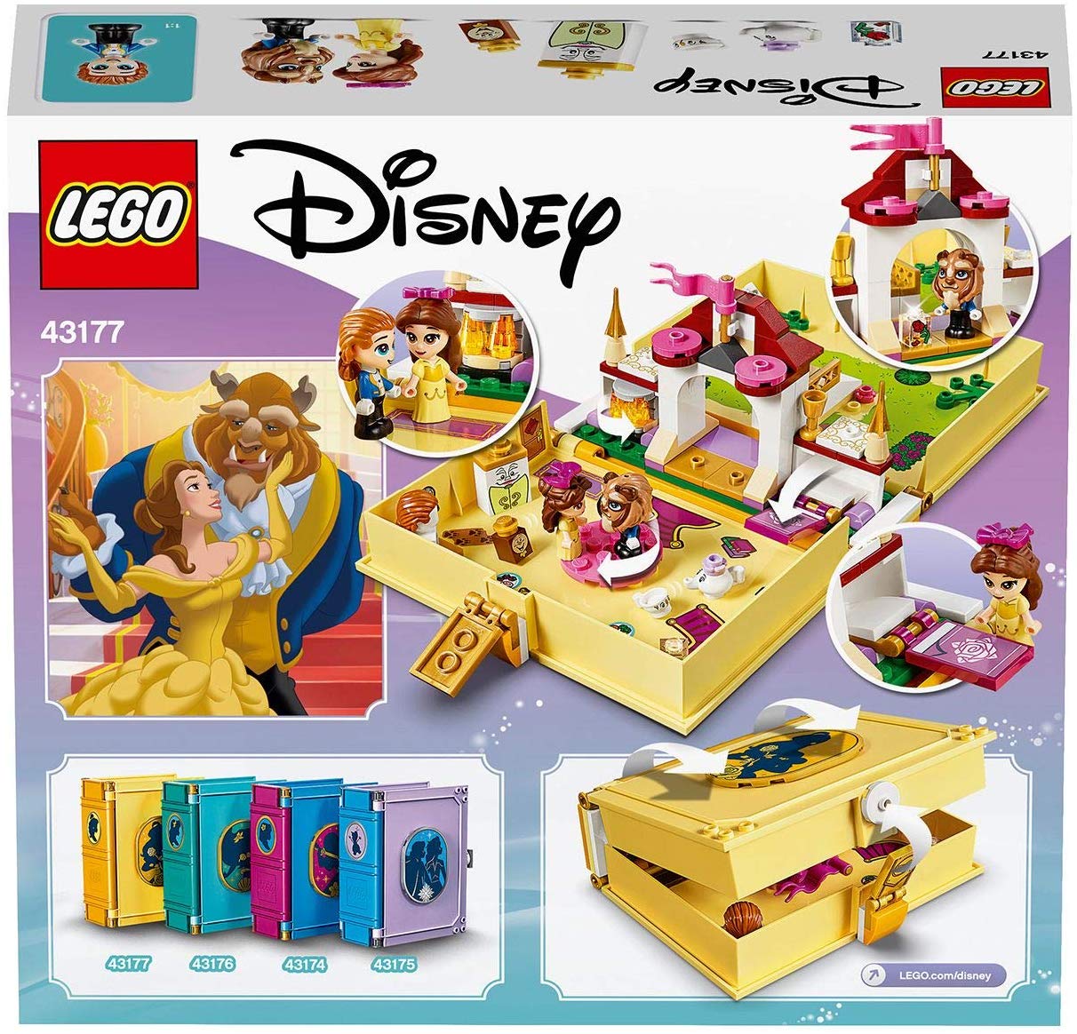 Конструктор Lego Disney Princess - Книга сказочных приключений Белль  