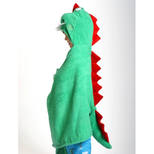 Полотенце с капюшоном для детей - Динозаврик Девин /Devin the Dinosaur, 2+  
