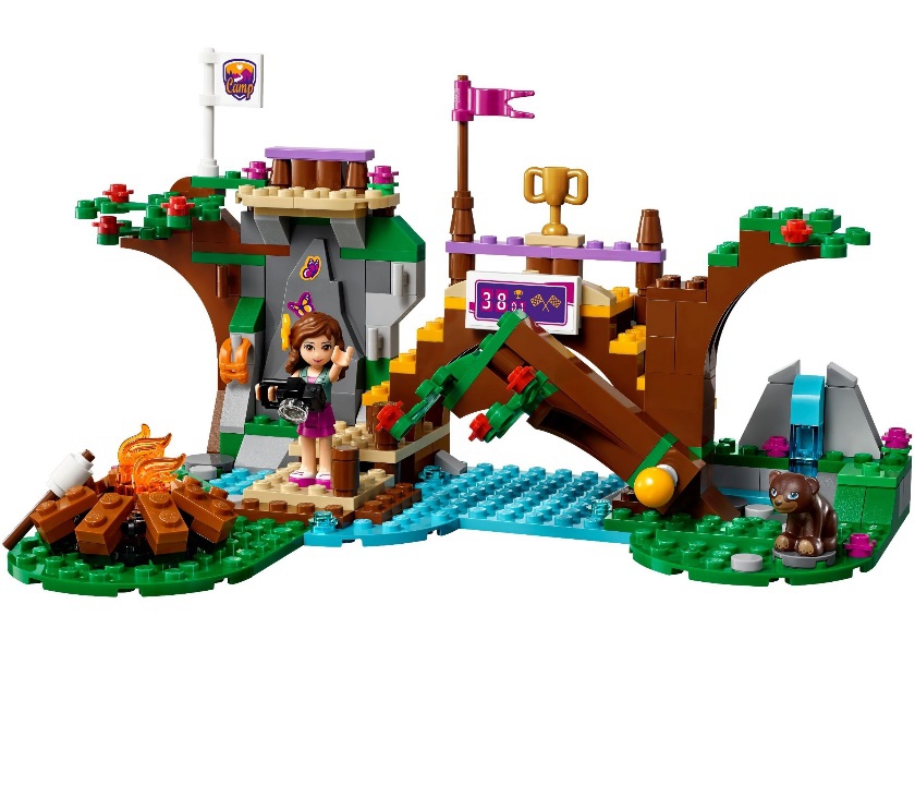 Lego Friends. Спортивный лагерь: сплав по реке  