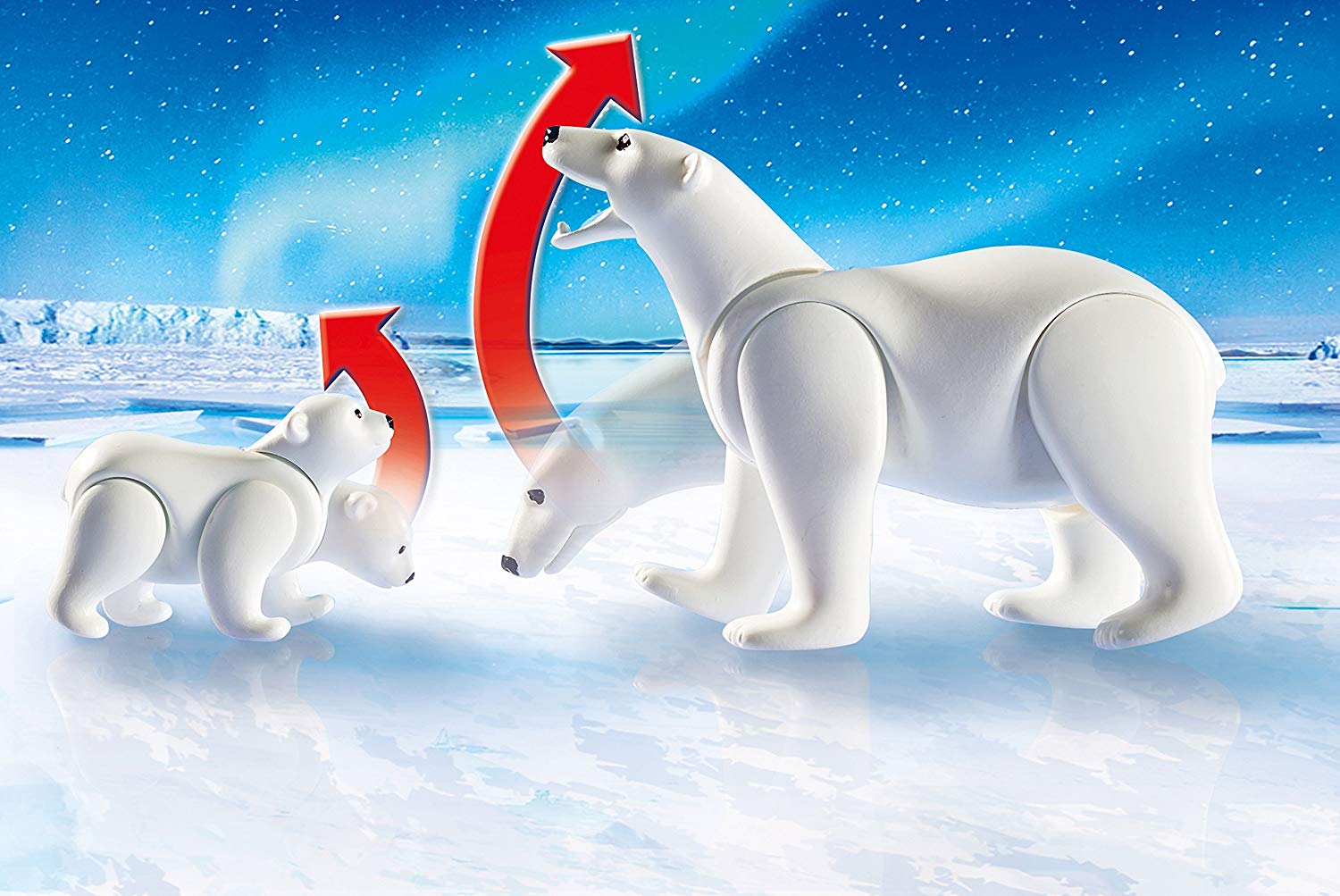 Игровой набор из серии Полярная экспедиция: Исследователи Арктики с полярными медведями  