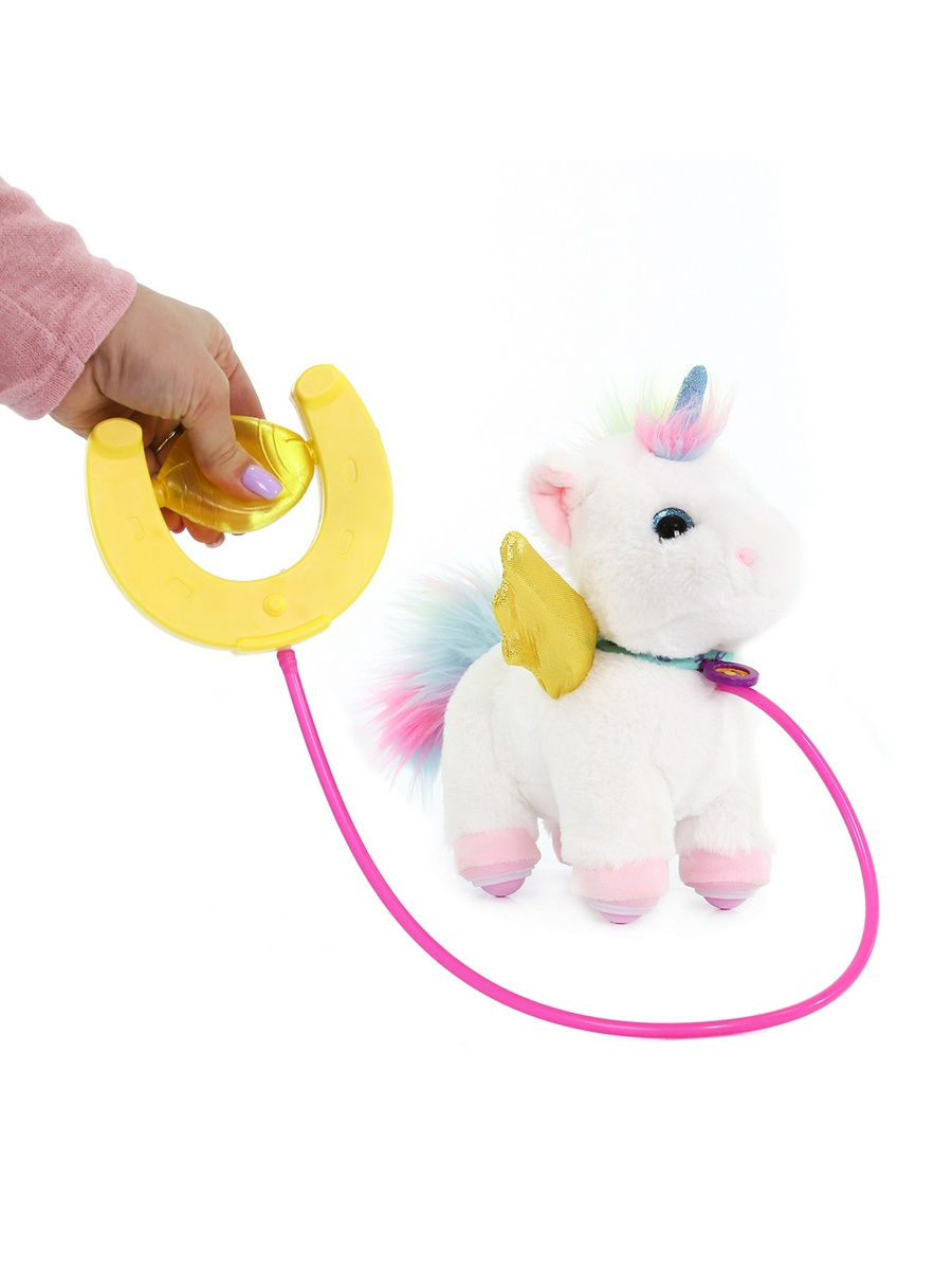 Интерактивная мягкая игрушка - Спринт Единорог, 20 см  