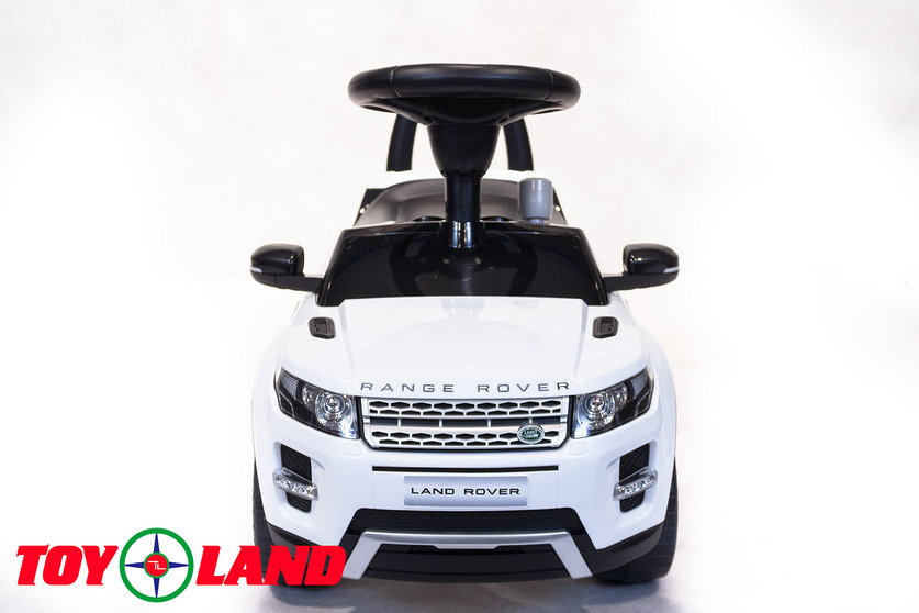 Машинка-каталка – Range Rover Evoque, белый, звук  